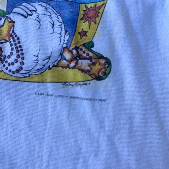 Vintage y2k Jimmy Buffett music tour graphic t shirt - Picture 3 of 10